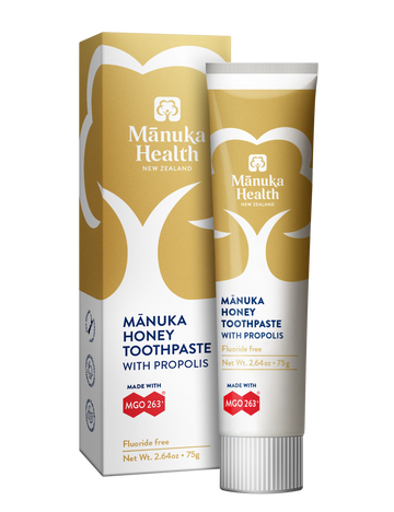 Mānuka Honey Toothpaste with Propolis